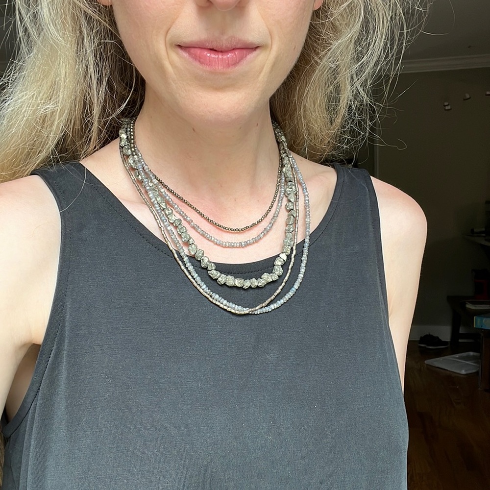 Brunello Cucinelli inspired choker necklace